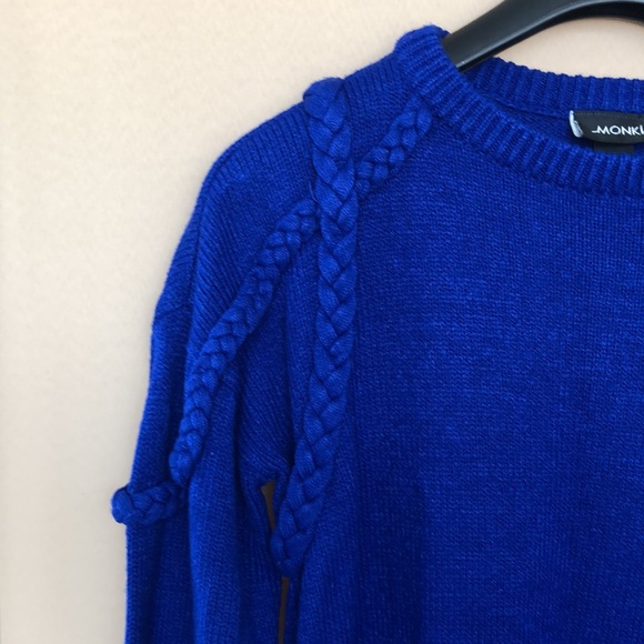 MONKL Sweater Size XS Colour Blue - Picture 5 of 14